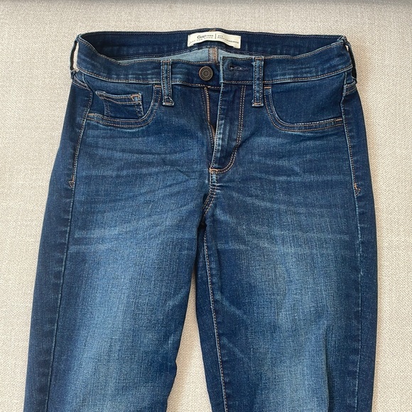 Distressed denim leggings - Picture 1 of 5